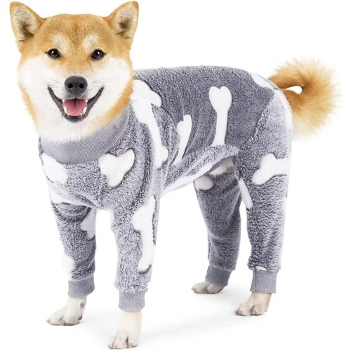 Winter dog pajamas jumpsuit - winter,