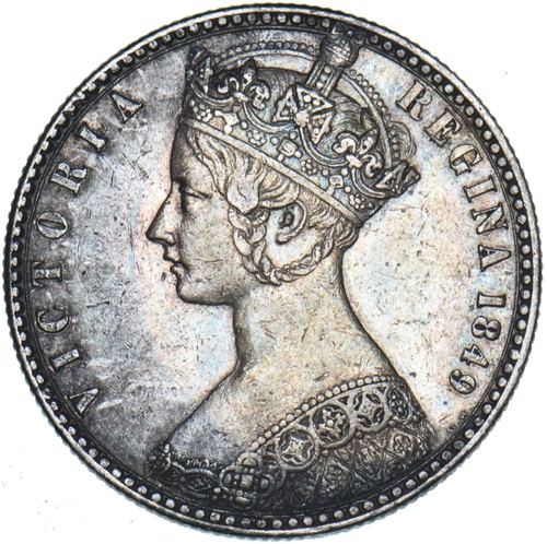1849 godless florin victoria - florin,