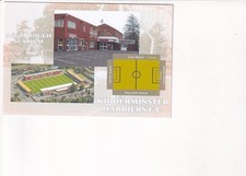Multiview Football Post Card of Aggborough Stadium, Kidderminster Harriers F.C.