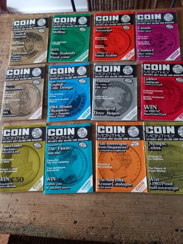 Set coin monthly magazines - set, of