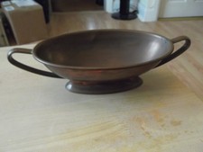 Copper planter / oval bowl