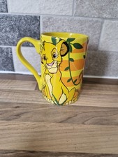 Disney Store Lion King Large Mug Cup Simba Damaged
