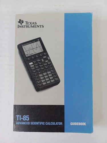 Texas instruments 85 - instruments, ti-85