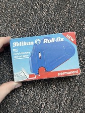 Pelikan Roll-fix Glue Adhesive. Original Box. Includes Some Adhesive. Used.