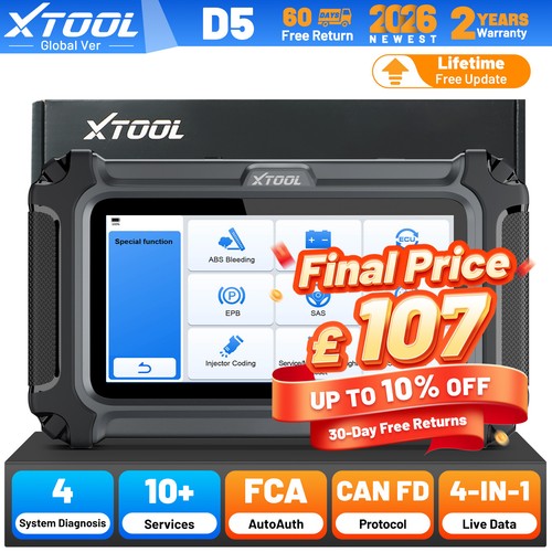 2026 xtool car scanner - d5, obd2