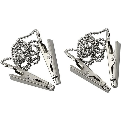 Plain napkin clip chain - clip,