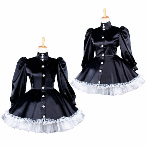 Sissy maid girl black - maid,