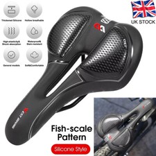 WEST BIKING Comfort Soft Padded MTB Road Bicycle Bike Gel Saddle Seat Cushion UK