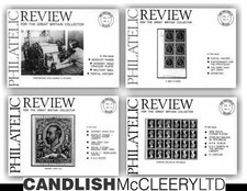 The Philatelic Review Volumes 1-6 (21 issues) Full of GB Articles and Research