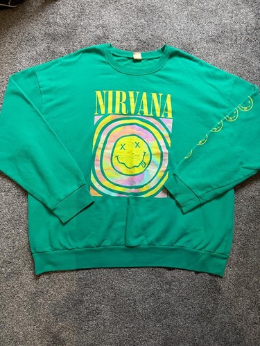 Nirvana urban outfitters green - nirvana,