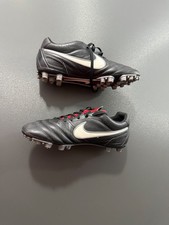 Size UK 7 Nike Tiempo Flight AG Leather Football boots Legend Old School Rare