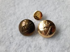 IRISH REGIMENT OF CANADA KC & QC BUTTONS