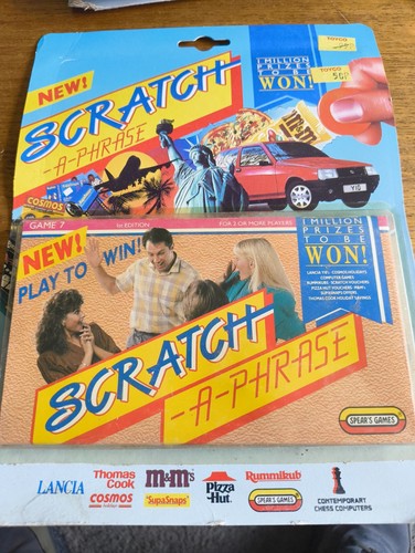 Vintage spears games scratch - spears,