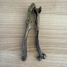 Vintage Brass Nut Crackers  