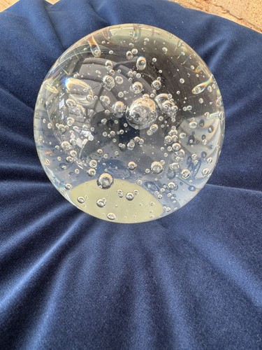 Vintage crystal ball