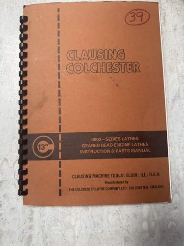 Clausing colchester - clausing,