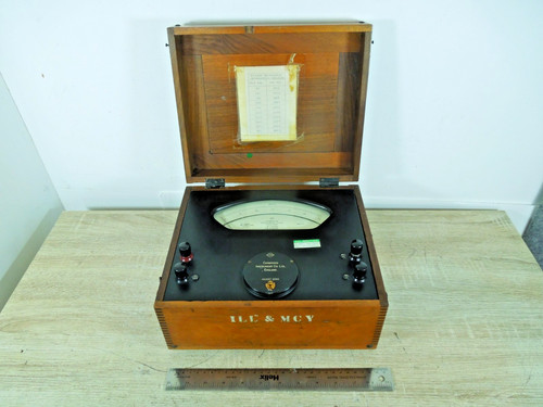 Vintage 1959 voltmeter - vintage,