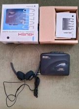 Walkman Personal Stereo Cassette Player Bush Boxed with Headphones Vintage CP705