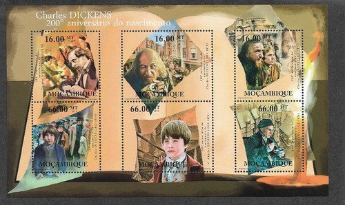Charles dickens min sheet mnh - charles,