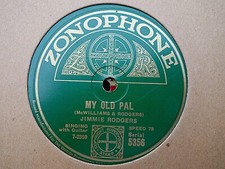 JIMMIE RODGERS - My Old Pal /