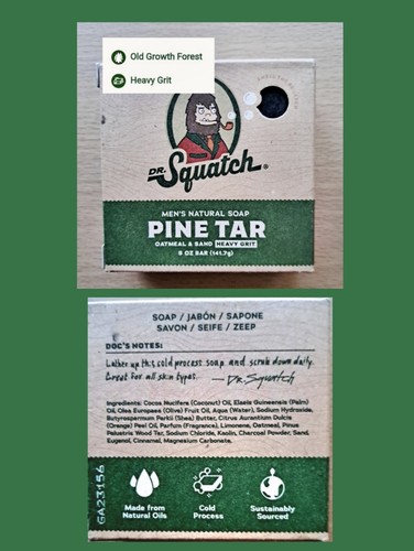 Squatch mens natural soaps - dr,
