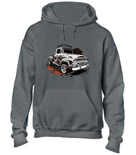CLASSIC 4X4 TRUCK HOODY HOODIE COOL USA CAR PICK UP TRUCK AMERICAN CLASSIC TOP