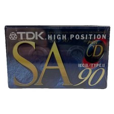 TDK SA90 EA IEC II Type II