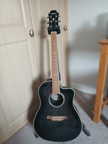 Electro acoustic guitar used - guitar,