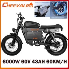 6000W Dual Motor 60V 43AH