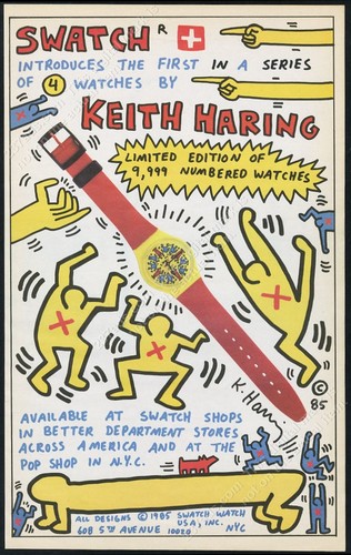 1985 keith haring - haring, art