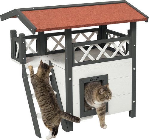 Outdoor cat house kitten - cat,
