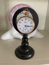 Victorian Ebony Wood Turned Pocket Watch Stand