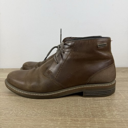 Barbour brown leather chukka - barbour,