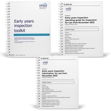 3 x Early years inspection: toolkit operating guide & information September 2025