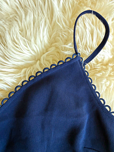 Ted baker navy spaghetti strap - baker,