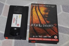 Jeepers Creepers 2 Ex Rental VHS Video -D1
