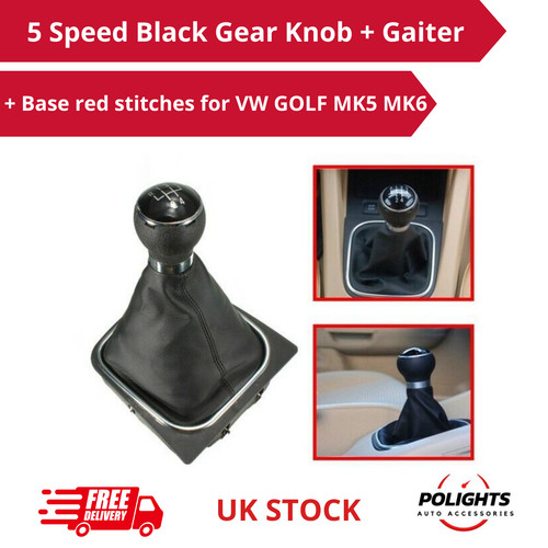 Speed black gear knob with - gear,
