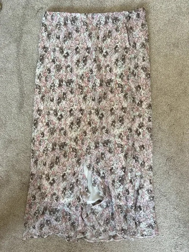 Y2k essence floral midi - y2k,