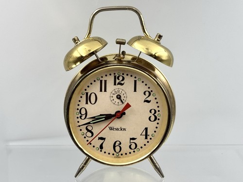 Westclox twin bell alarm - alarm, clock