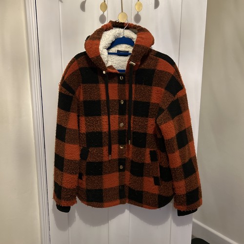 Orange and black - , plaid
