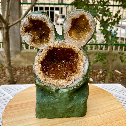 95lb large natural citrine - 5.95lb,
