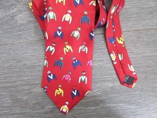 Vodaphone Derby Horse Racing Jockeys Silks Shirts & Caps Design Silk Tie