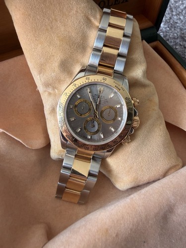 Rolex daytona steel 18k - &,