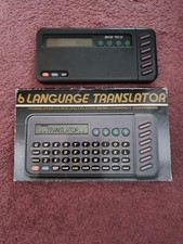 Zeon Tech Six Language Translator Retro Vintage 