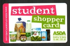 ASDA ( UK ) Student Card ( 2011 ) Gift Card ( $0 )