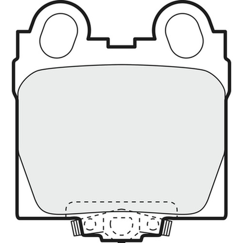 Brake pads set for lexus - set,