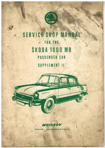 Skoda 1000mb saloon original - 1000mb,
