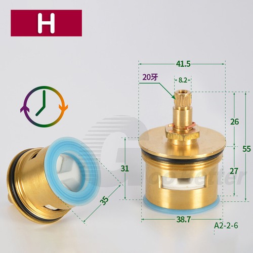 Tap valve cartridge - 1/2",