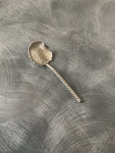 Lovely silver continental salt - continental,