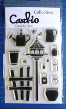 Craft Stamps. CARDIO. Garden